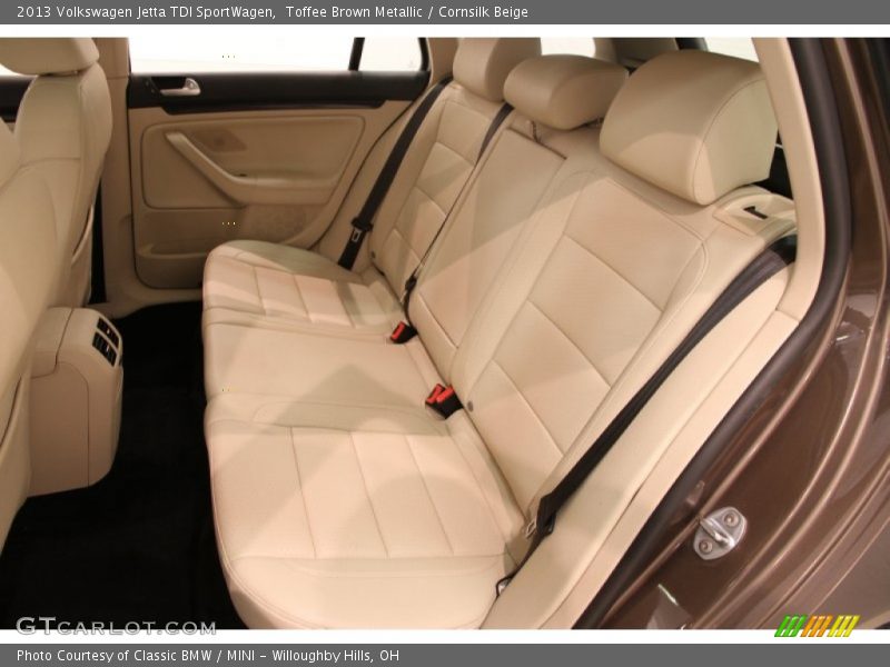 Toffee Brown Metallic / Cornsilk Beige 2013 Volkswagen Jetta TDI SportWagen