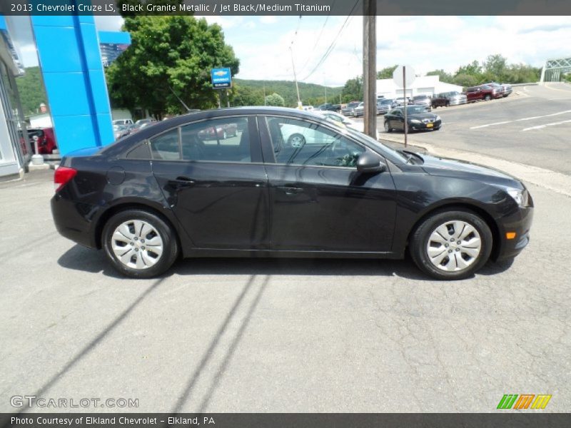 Black Granite Metallic / Jet Black/Medium Titanium 2013 Chevrolet Cruze LS