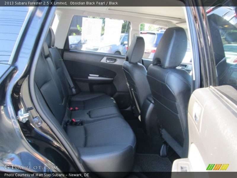 Obsidian Black Pearl / Black 2013 Subaru Forester 2.5 X Limited