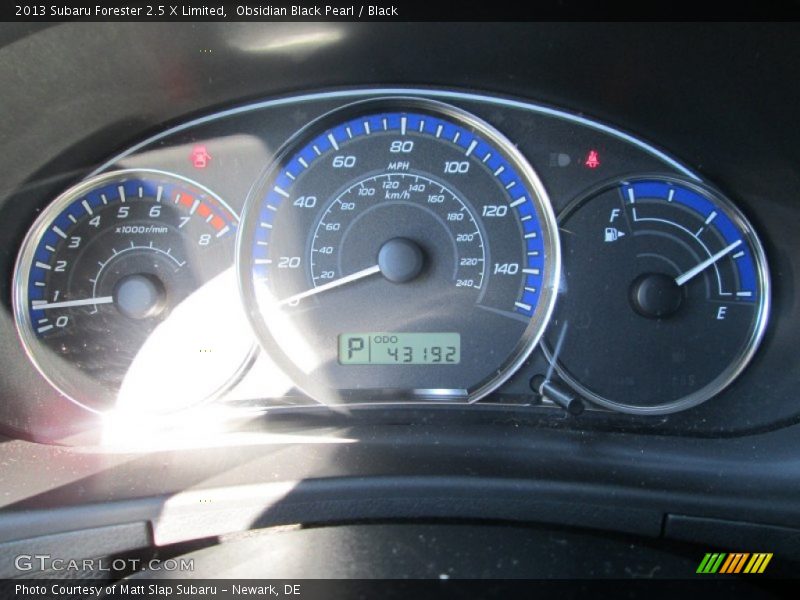 Obsidian Black Pearl / Black 2013 Subaru Forester 2.5 X Limited