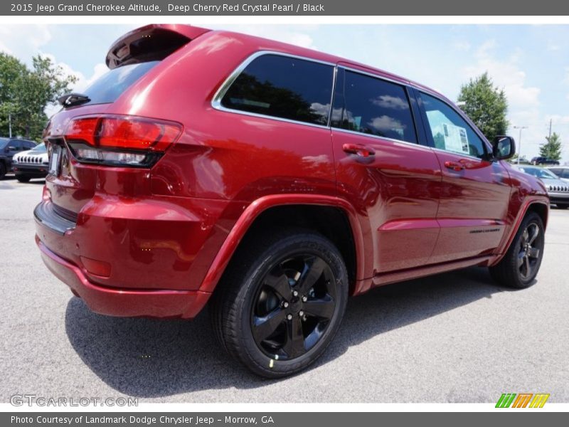 Deep Cherry Red Crystal Pearl / Black 2015 Jeep Grand Cherokee Altitude