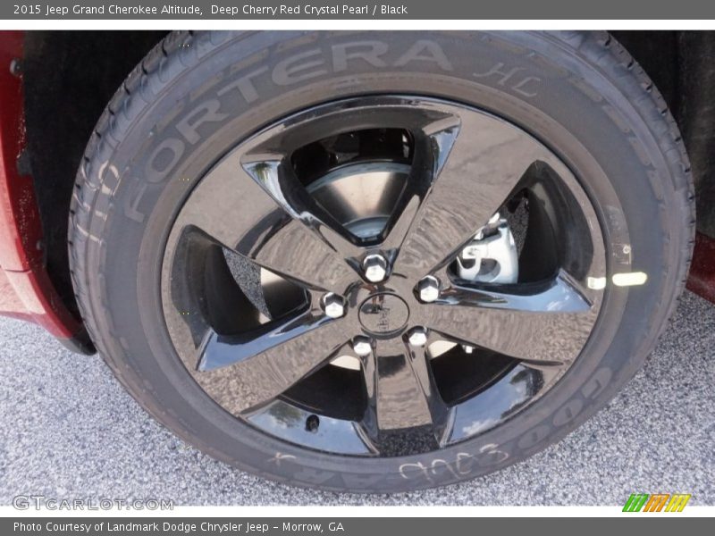 Deep Cherry Red Crystal Pearl / Black 2015 Jeep Grand Cherokee Altitude