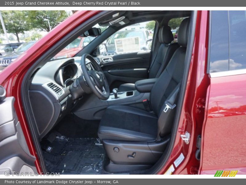 Deep Cherry Red Crystal Pearl / Black 2015 Jeep Grand Cherokee Altitude