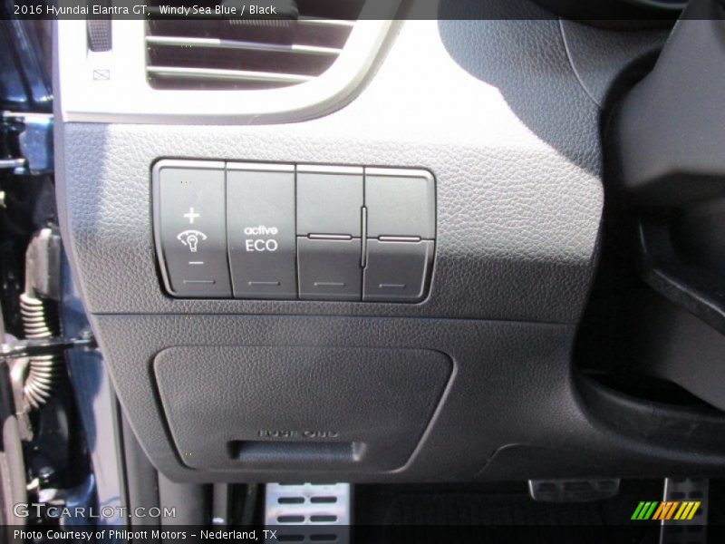 Windy Sea Blue / Black 2016 Hyundai Elantra GT