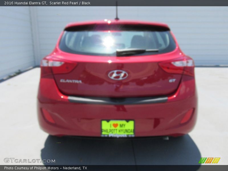 Scarlet Red Pearl / Black 2016 Hyundai Elantra GT