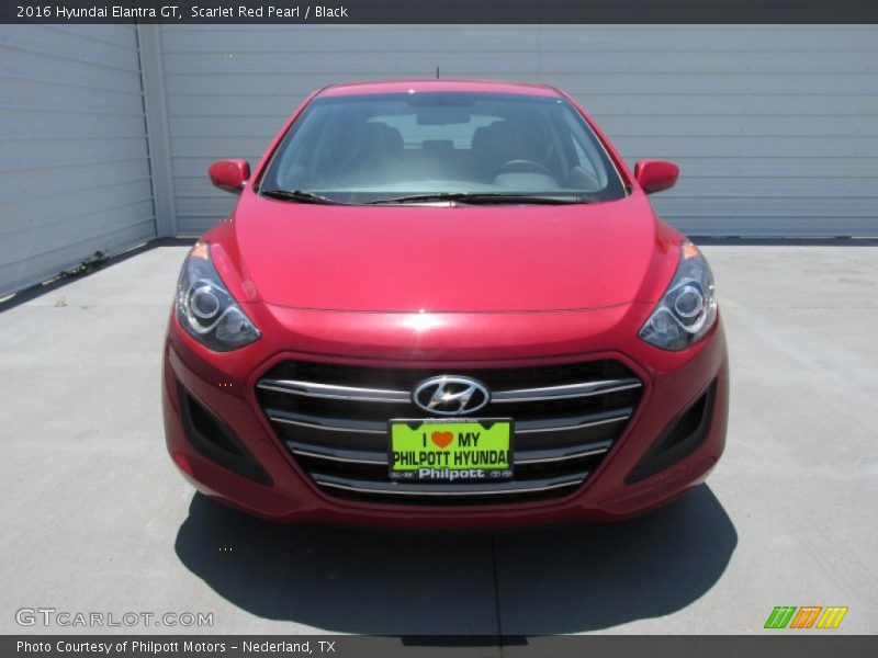 Scarlet Red Pearl / Black 2016 Hyundai Elantra GT