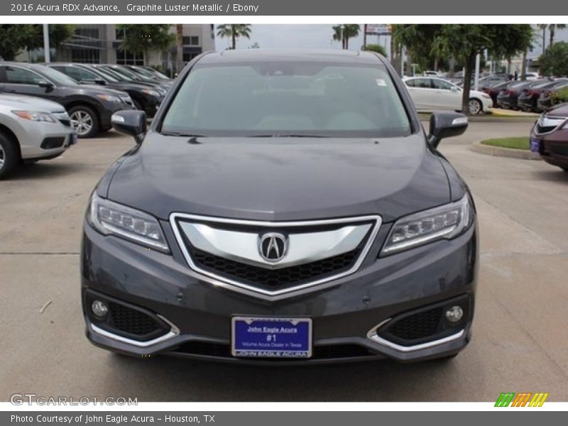 Graphite Luster Metallic / Ebony 2016 Acura RDX Advance