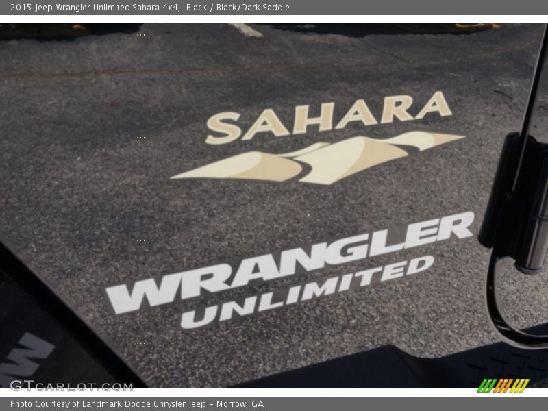 Black / Black/Dark Saddle 2015 Jeep Wrangler Unlimited Sahara 4x4