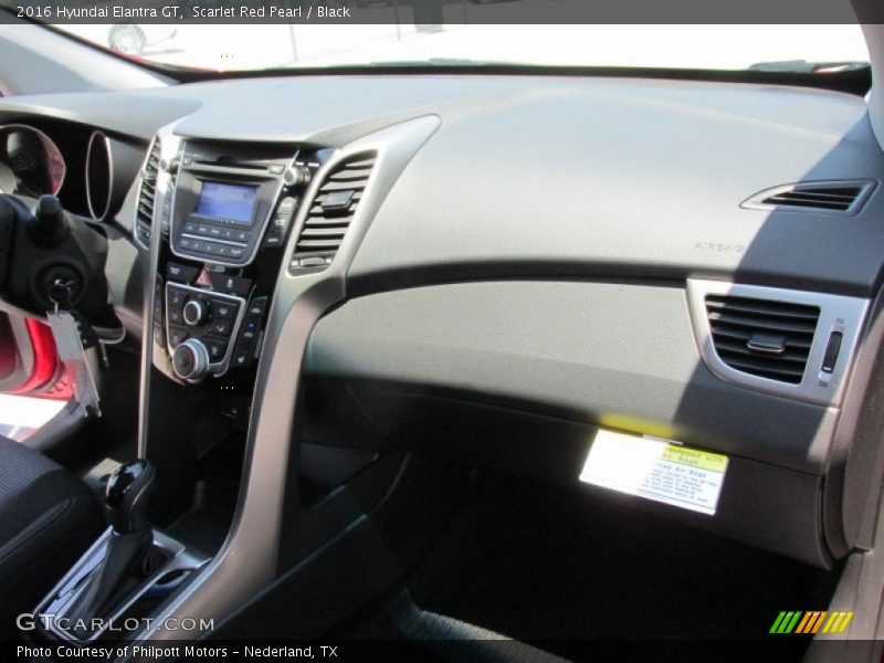 Scarlet Red Pearl / Black 2016 Hyundai Elantra GT