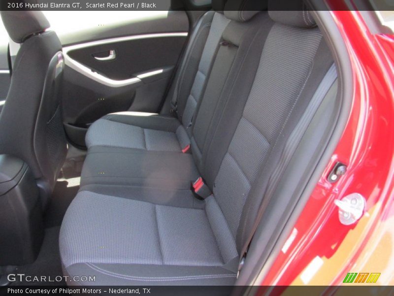 Rear Seat of 2016 Elantra GT 
