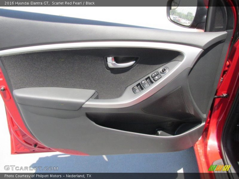 Scarlet Red Pearl / Black 2016 Hyundai Elantra GT