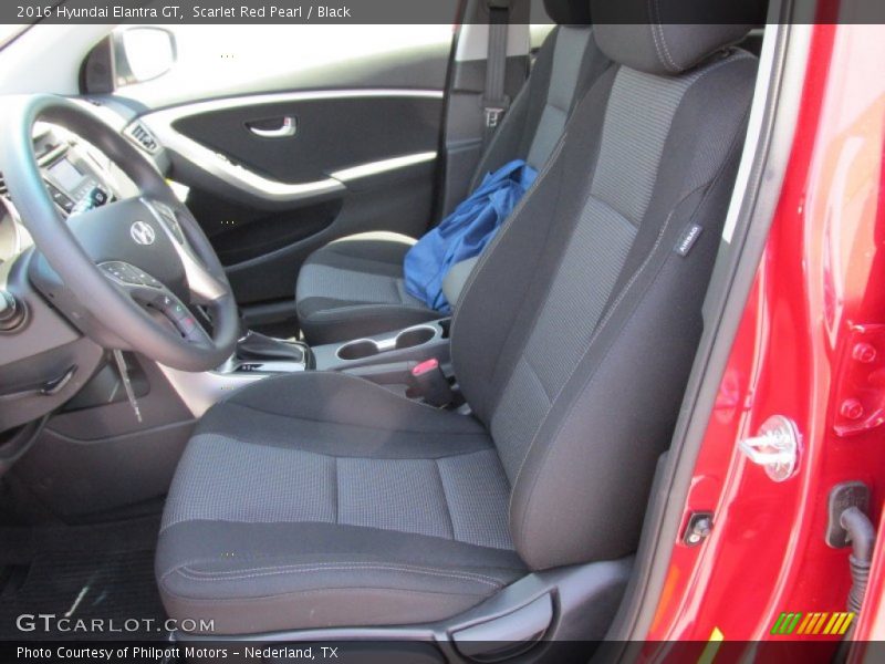Scarlet Red Pearl / Black 2016 Hyundai Elantra GT