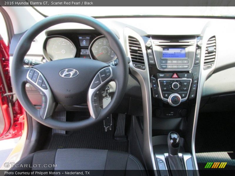 Scarlet Red Pearl / Black 2016 Hyundai Elantra GT