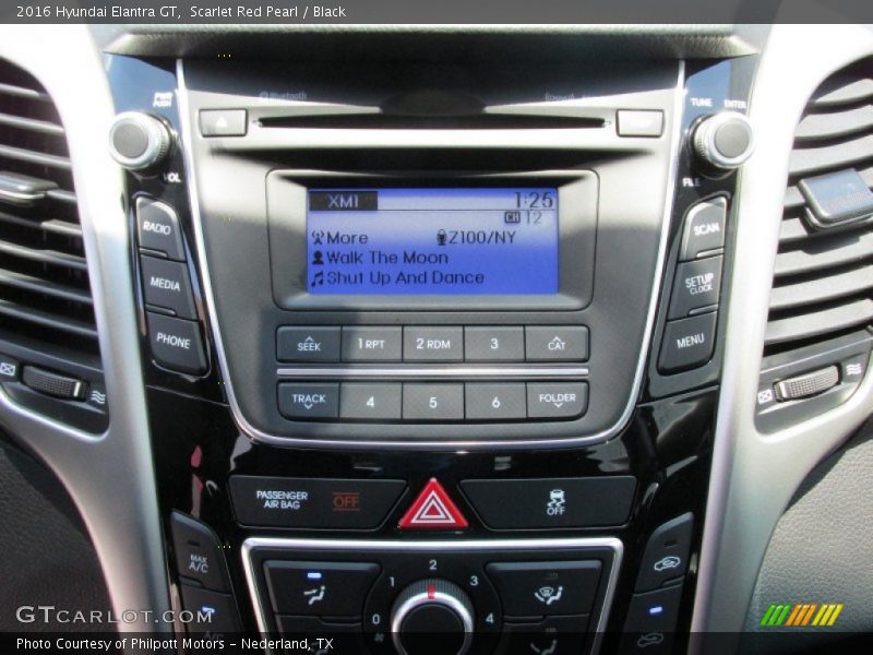 Scarlet Red Pearl / Black 2016 Hyundai Elantra GT