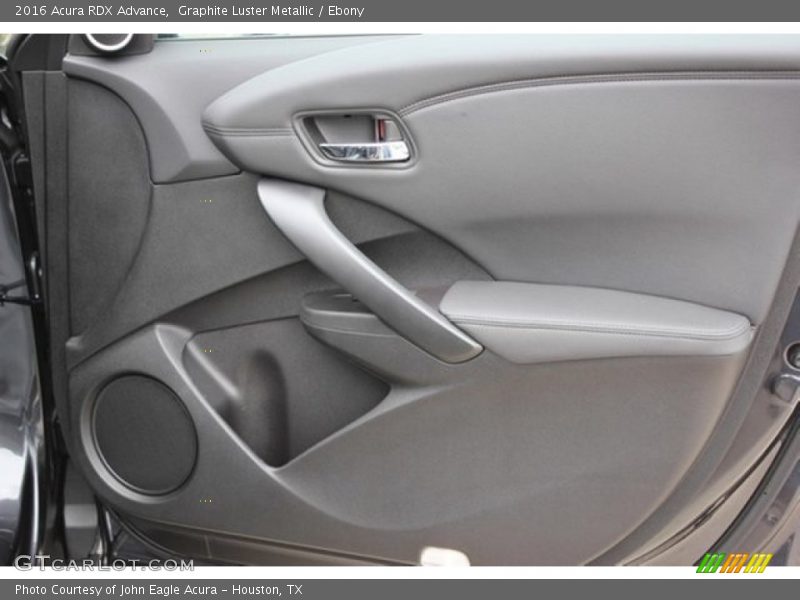 Graphite Luster Metallic / Ebony 2016 Acura RDX Advance