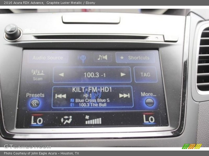 Graphite Luster Metallic / Ebony 2016 Acura RDX Advance