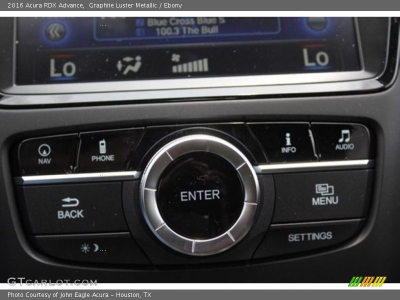 Graphite Luster Metallic / Ebony 2016 Acura RDX Advance
