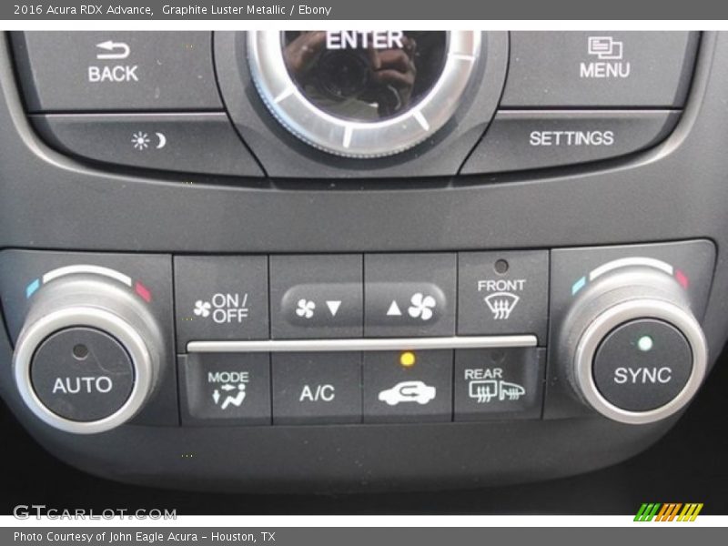 Graphite Luster Metallic / Ebony 2016 Acura RDX Advance