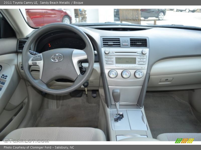 Sandy Beach Metallic / Bisque 2011 Toyota Camry LE
