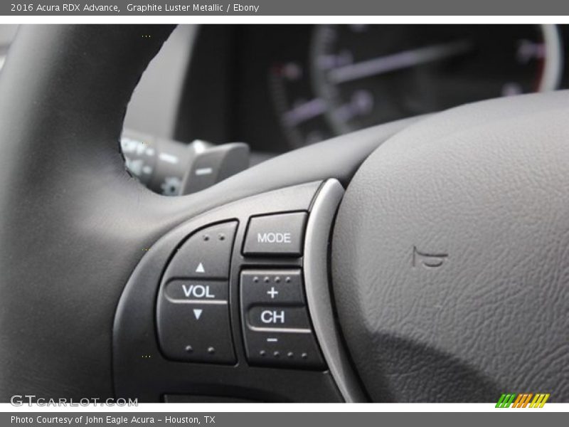 Graphite Luster Metallic / Ebony 2016 Acura RDX Advance
