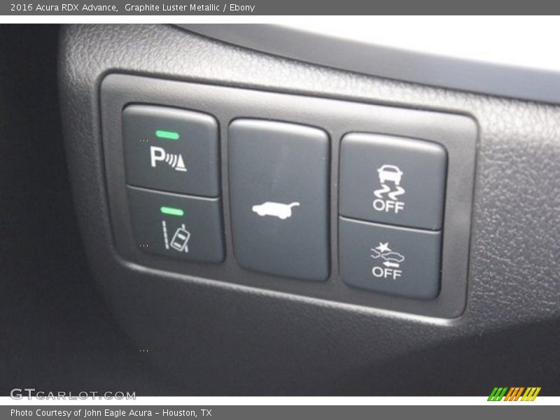 Graphite Luster Metallic / Ebony 2016 Acura RDX Advance