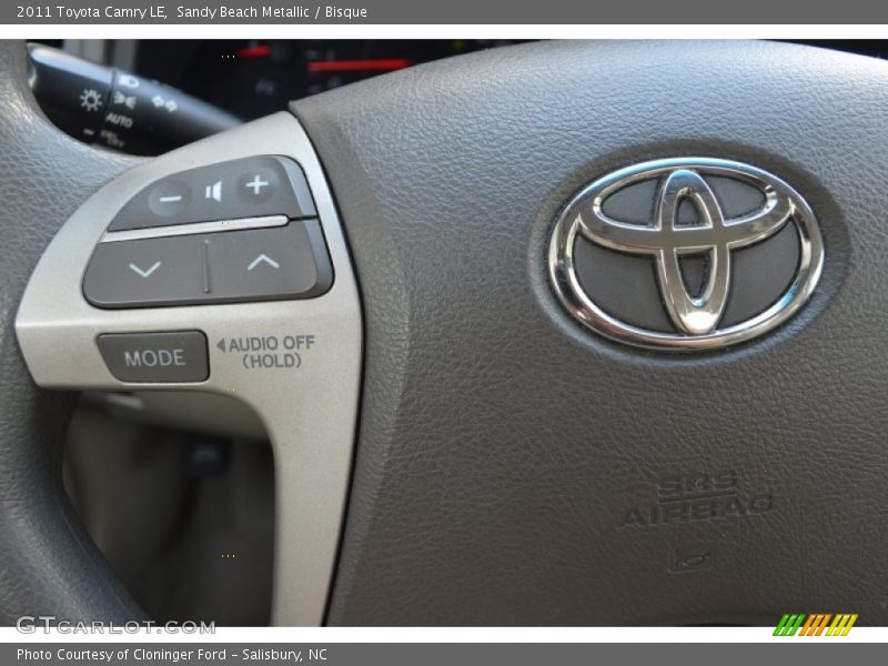 Sandy Beach Metallic / Bisque 2011 Toyota Camry LE