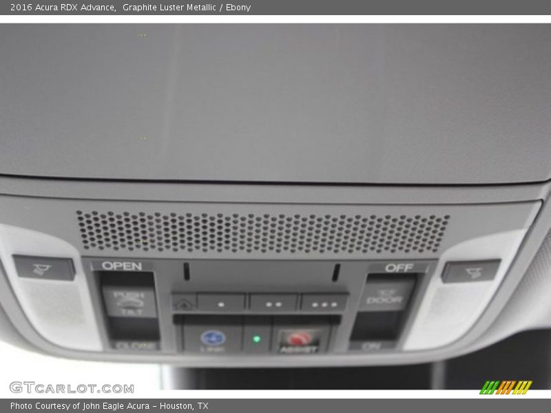 Graphite Luster Metallic / Ebony 2016 Acura RDX Advance