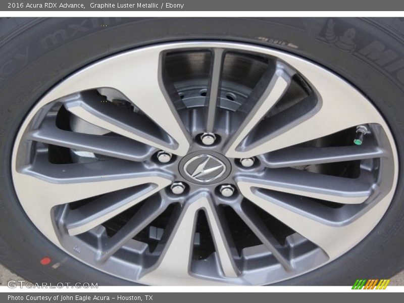 Graphite Luster Metallic / Ebony 2016 Acura RDX Advance