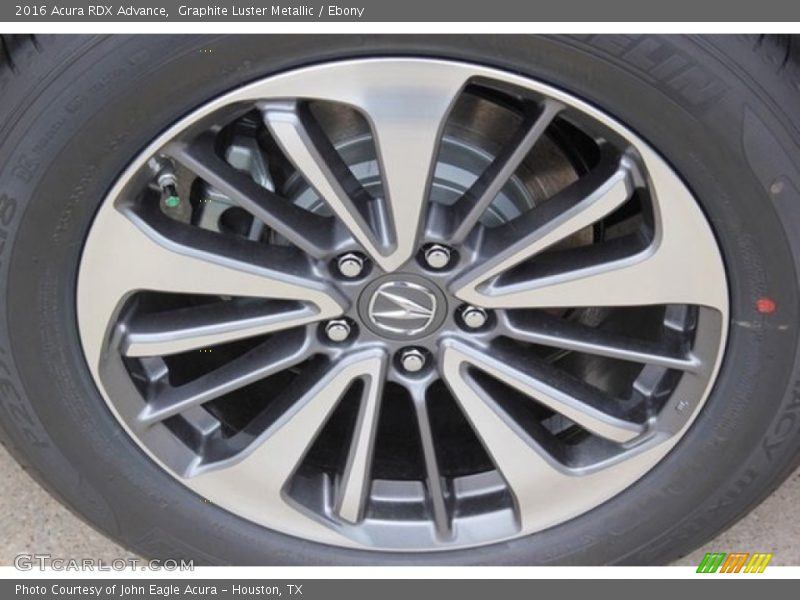 Graphite Luster Metallic / Ebony 2016 Acura RDX Advance