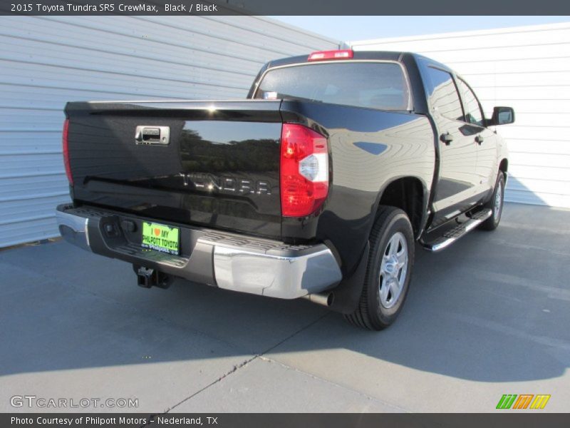 Black / Black 2015 Toyota Tundra SR5 CrewMax