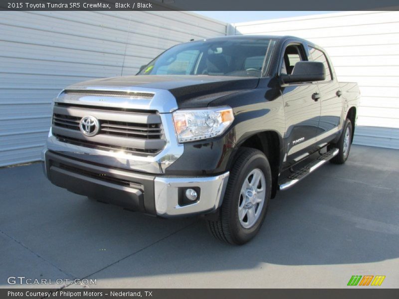 Black / Black 2015 Toyota Tundra SR5 CrewMax
