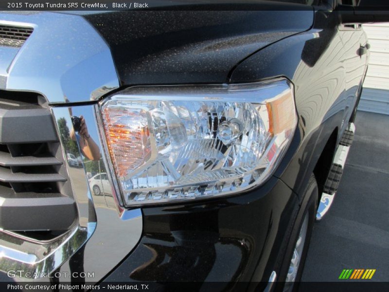 Black / Black 2015 Toyota Tundra SR5 CrewMax