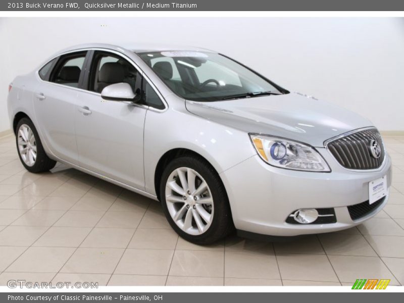 Quicksilver Metallic / Medium Titanium 2013 Buick Verano FWD