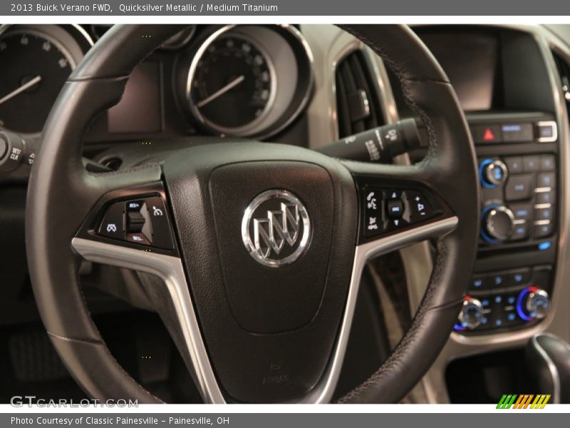 Quicksilver Metallic / Medium Titanium 2013 Buick Verano FWD
