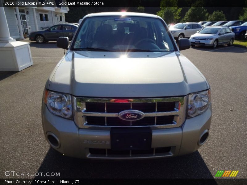 Gold Leaf Metallic / Stone 2010 Ford Escape XLS 4WD