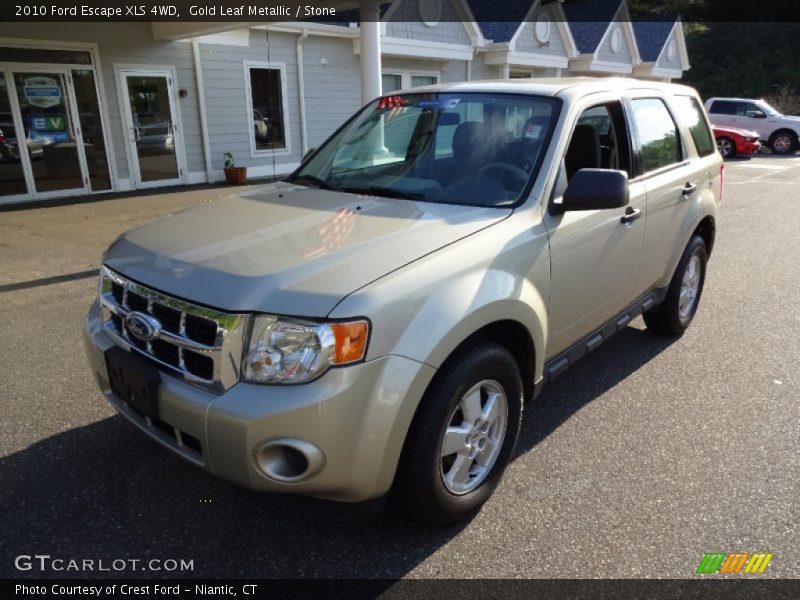 Gold Leaf Metallic / Stone 2010 Ford Escape XLS 4WD