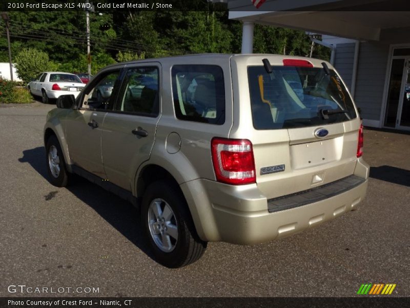 Gold Leaf Metallic / Stone 2010 Ford Escape XLS 4WD