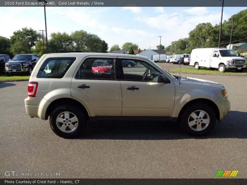 Gold Leaf Metallic / Stone 2010 Ford Escape XLS 4WD