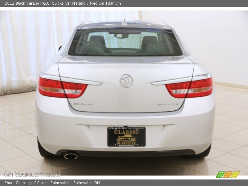 Quicksilver Metallic / Medium Titanium 2013 Buick Verano FWD