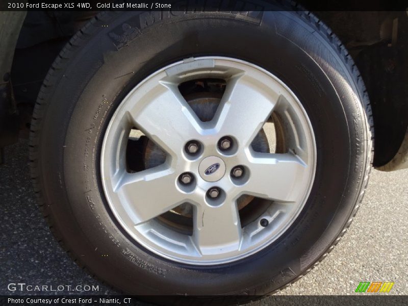 Gold Leaf Metallic / Stone 2010 Ford Escape XLS 4WD