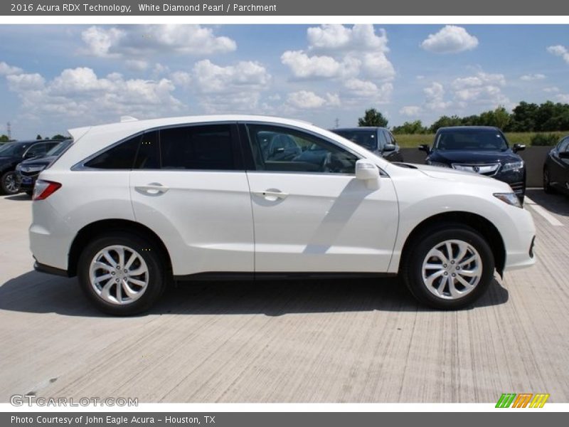 White Diamond Pearl / Parchment 2016 Acura RDX Technology