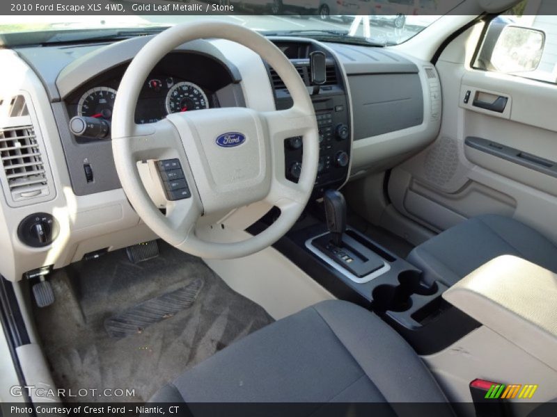 Gold Leaf Metallic / Stone 2010 Ford Escape XLS 4WD