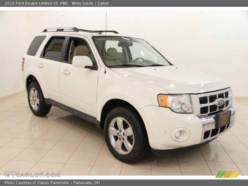 White Suede / Camel 2010 Ford Escape Limited V6 4WD