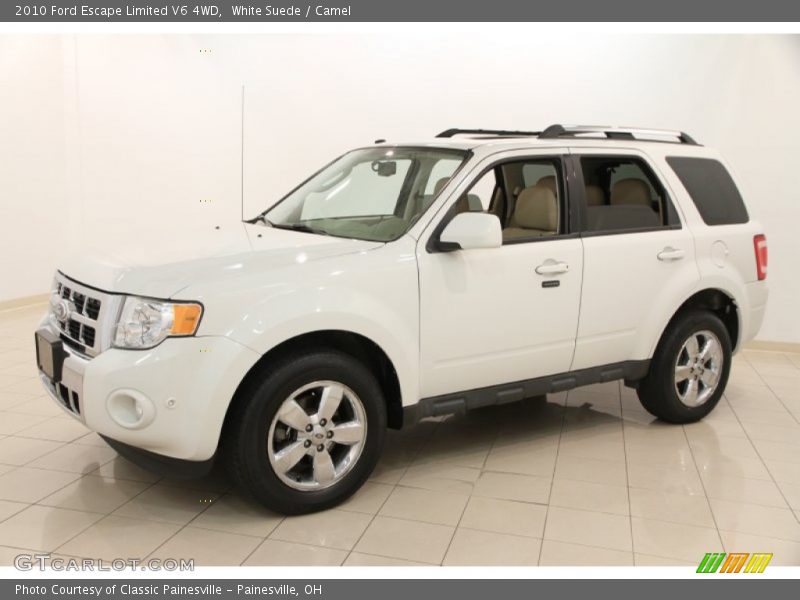 White Suede / Camel 2010 Ford Escape Limited V6 4WD