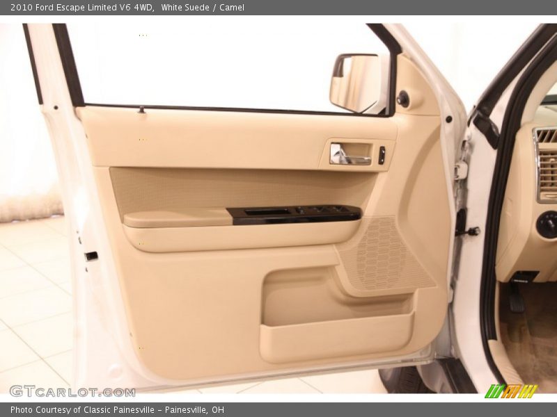 White Suede / Camel 2010 Ford Escape Limited V6 4WD