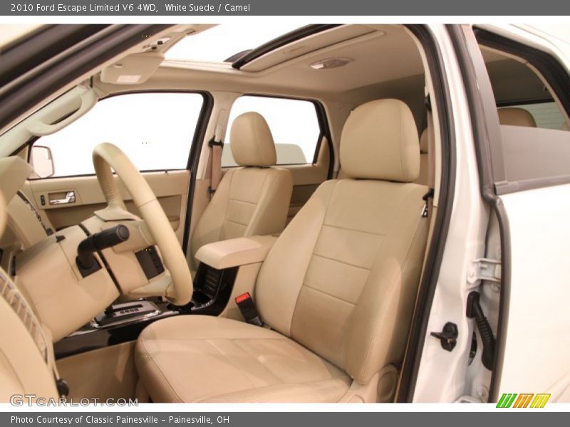 White Suede / Camel 2010 Ford Escape Limited V6 4WD