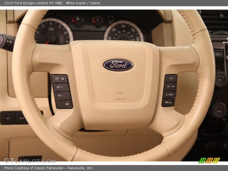 White Suede / Camel 2010 Ford Escape Limited V6 4WD
