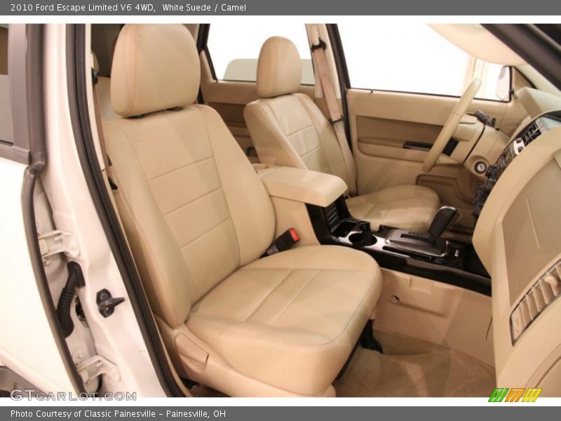 White Suede / Camel 2010 Ford Escape Limited V6 4WD