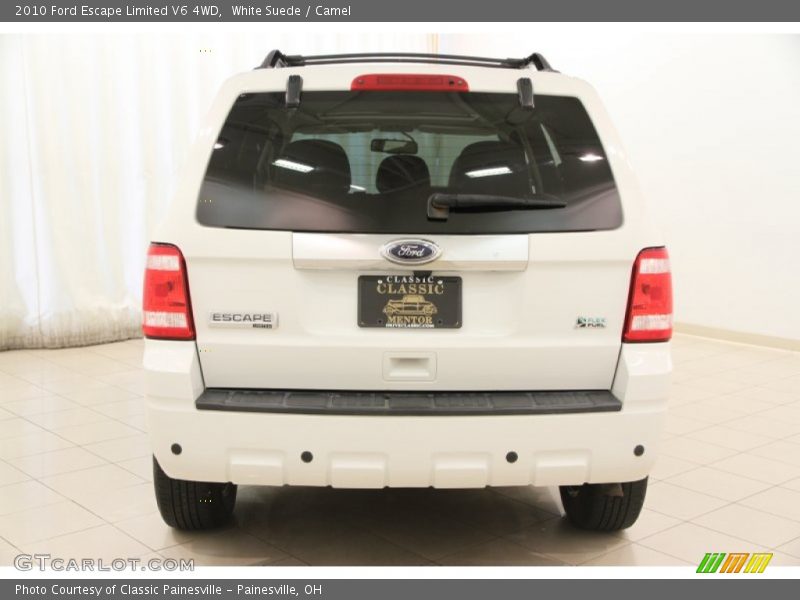 White Suede / Camel 2010 Ford Escape Limited V6 4WD