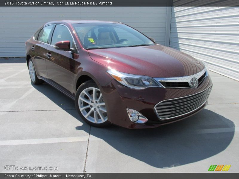 Ooh La La Rouge Mica / Almond 2015 Toyota Avalon Limited